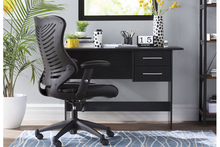 Wayfair black desk chair hot sale